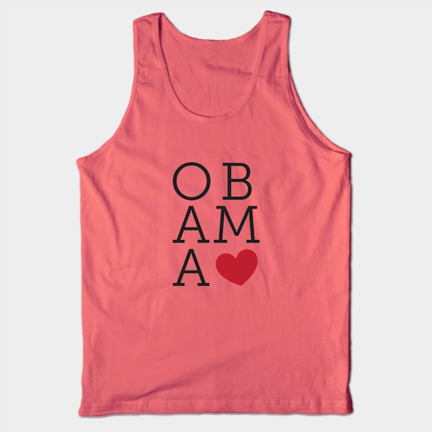 Obama Love Tank Top by moose_cooletti